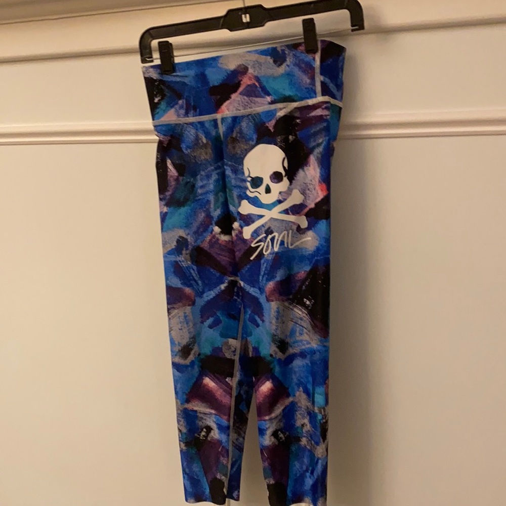 soul cycle, cropped leggings